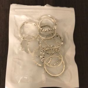 Rings fit any size there is 13 of them in one pack